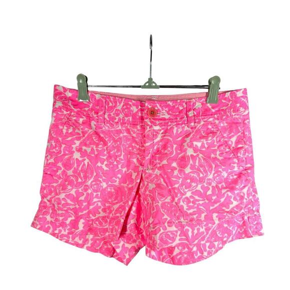 Lilly Pulitzer Pants - LILLY PULITZER Callahan Shorts Cosmo Pink Party Favors Sz 00